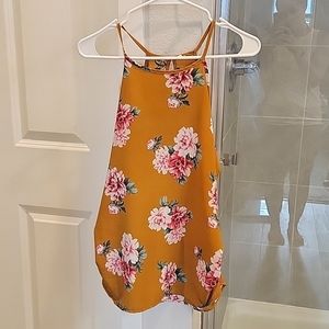 Papermoon floral tank top